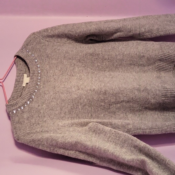 Grey embellished sweater - Picture 3 of 3